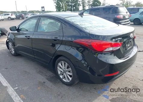 2014 Hyundai Elantra Se from USA, damaged, VIN 5NPDH4AE7EH466756